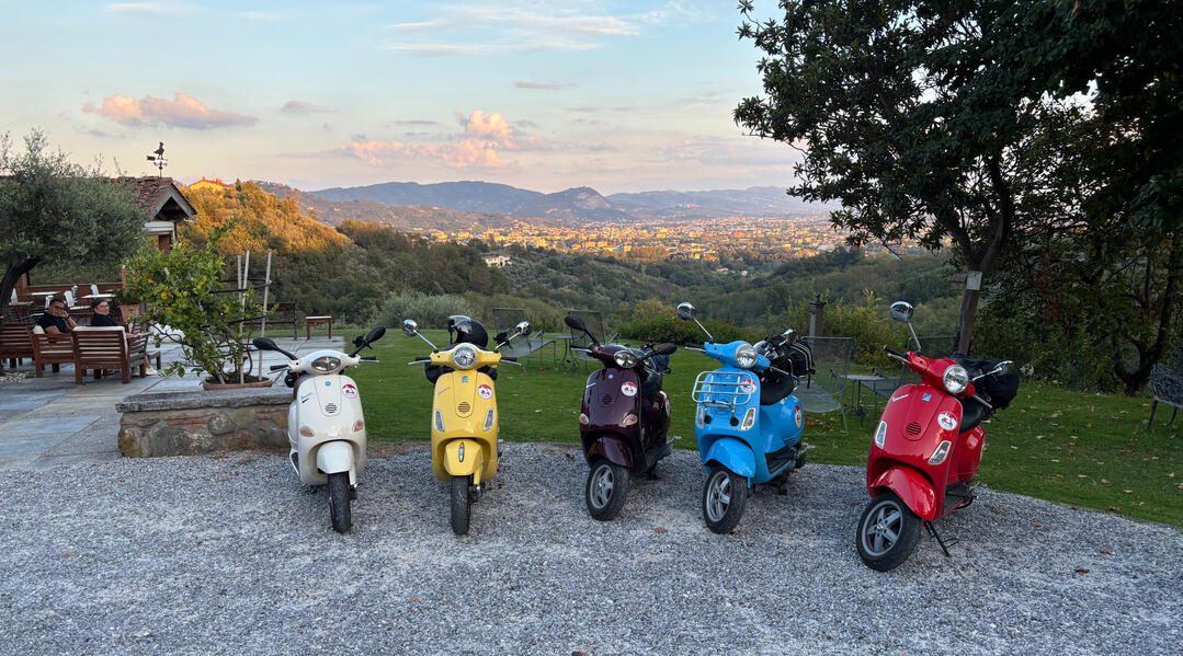 Vespa-túra, Toszkána Vespa-túra, Toszkána